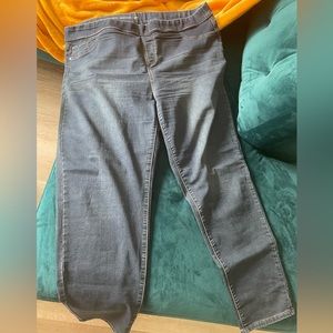 Plus size 24T (TALL) medium dark wash jegging